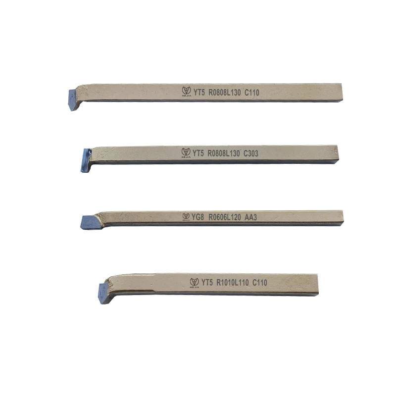 YW2 R0808L125 A2 Tungsten Carbide Cutting Tool for Lathe Machine for Inner Diameter Cutting Inner Boring Hard Alloy Brazing
