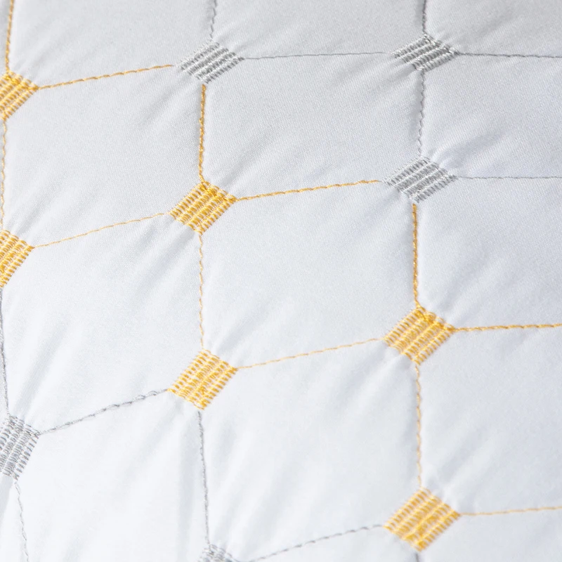 Hotel Feather velvet pillow core with three dimensional mesh edge full of stars and chamomile pillow