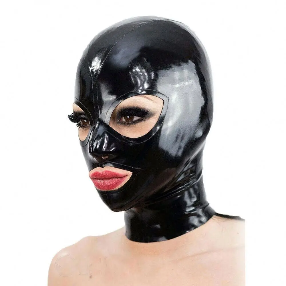 Gummi New Latex 100% Rubber Catsuit Purple Jumpsuit With White Trim Size XS-XXL 0.4mm