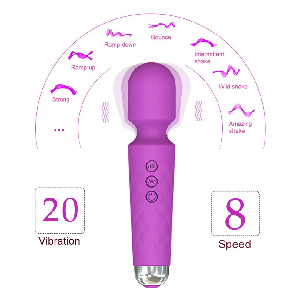 2023 New hottest handheld mini electric women vibrator wand massager adult sex toys