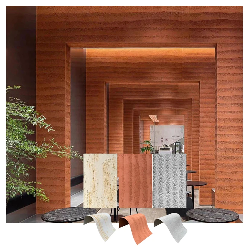 interior natural stone sheet wall decor exterior wall cladding flexible ceramic tiles soft stone wall panel