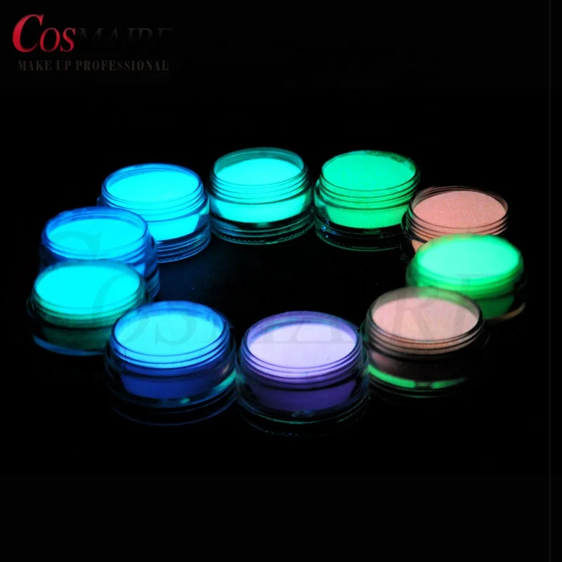 
 Светящийся в темноте пигментный порошок фотолюминесцентный пигмент от производителя  