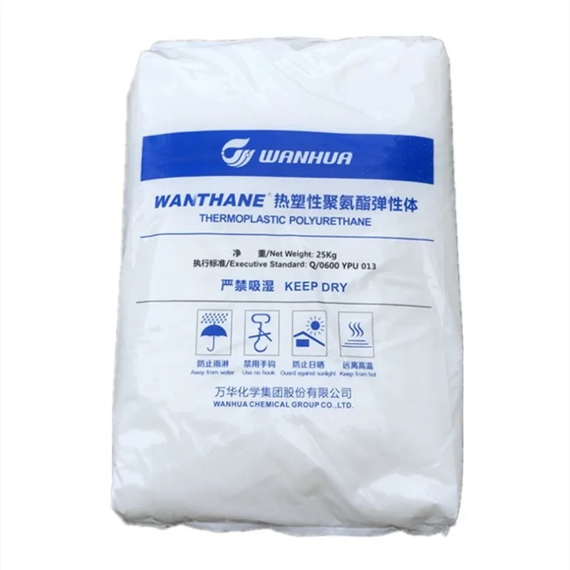 Factory Direct Supply Transparent Polyester Polyether Yantai Wanhua Polyurethane TPU WHT-1190 WHT-1195 WHT-1190IV