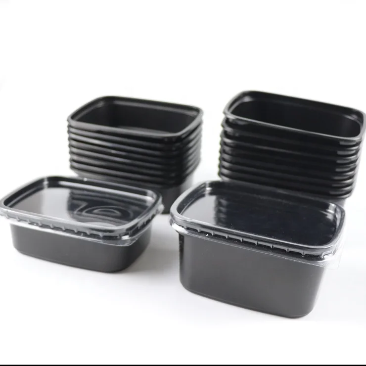 hot sell supermarket takeaway packing cup with lid for mayonnaise plastic blister disposable sauce container