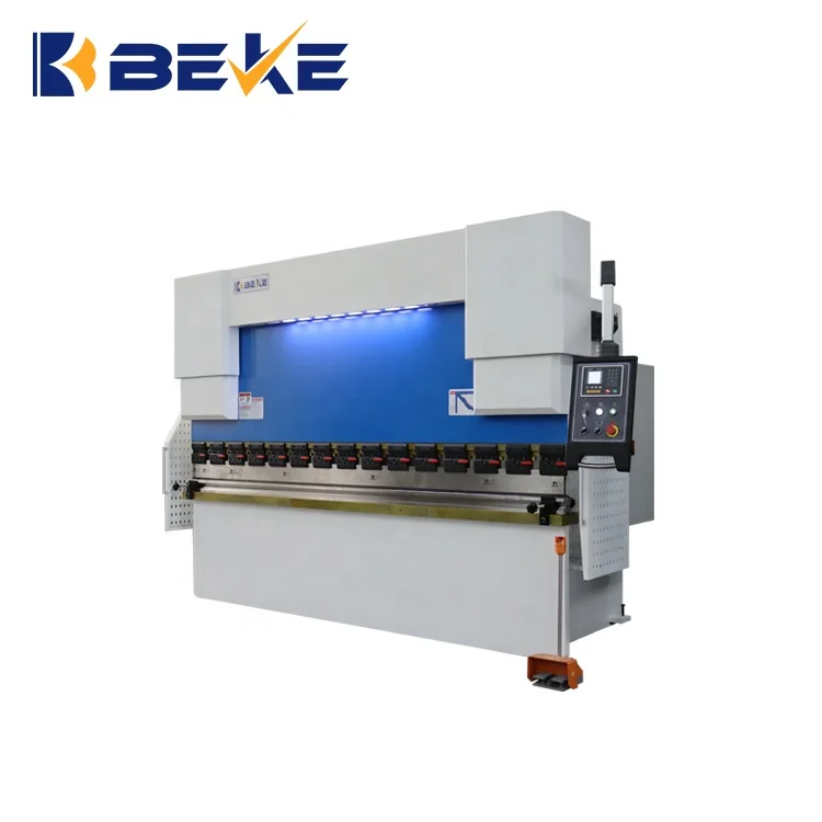 WC67K nc control 160t5000mm servo bender press brake machine with Iro sheet TP10S bending machine