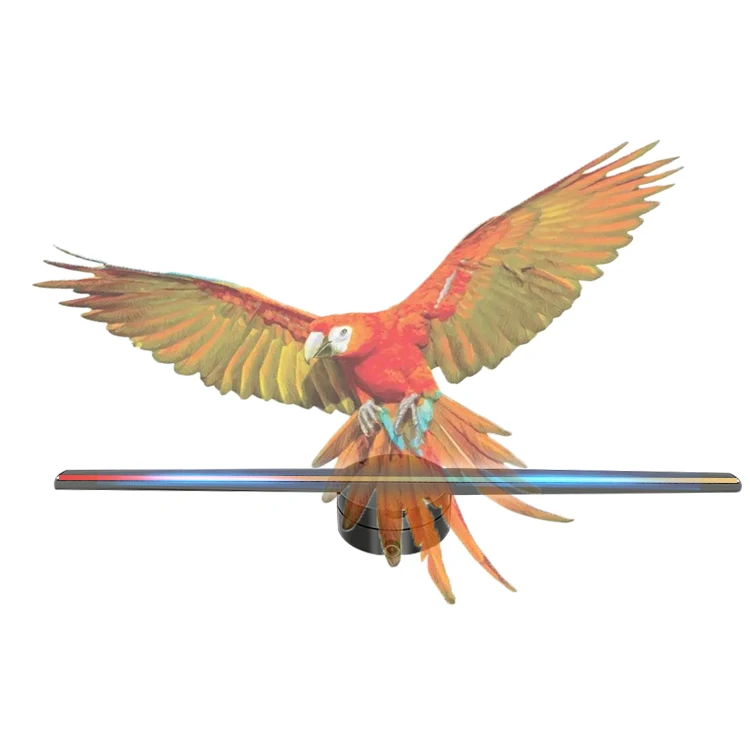 Creative Magic Transparent Powerful AppVentilador Holographic Hologram Advertising Led Fan Display 3D Hologram Fan For Show