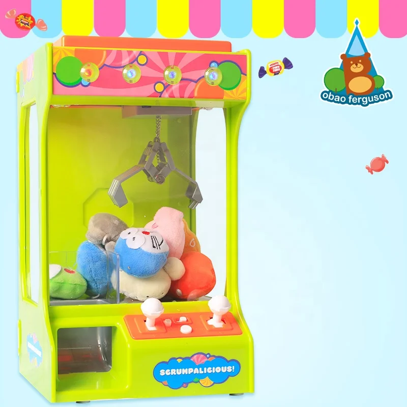 B/O candy grabber игрушка с музыкой и светом мини Игральный автомат игрушки настольные