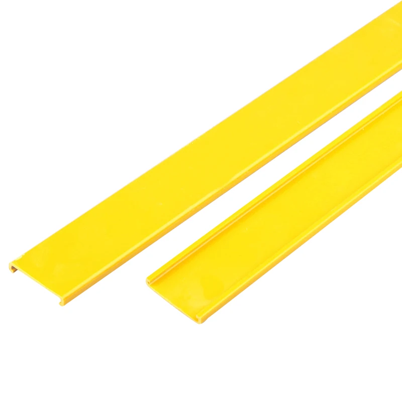 Yobest Customize  Extruded PVC Duct Yellow Plastic Fiber Optical Cable Tray Equipment Cable Trunking