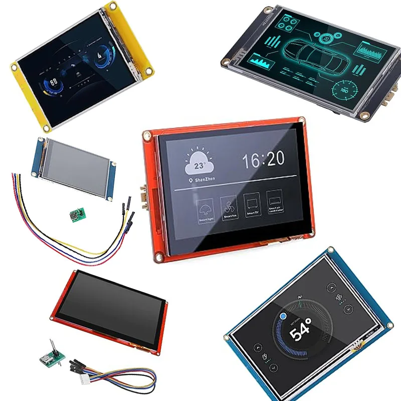 Nextion 4.3 inch 5 inch 7 inch NX8048P070-011C NX8048P070-011R Intelligent  LCD Module touch screen LCD Display
