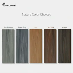 High Quality Wpc Composite Sun Proof Wood Plastic Wpc Extruded Decking