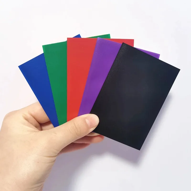 Оптовая продажа, под заказ, 63*88 мм, рукава для торговых карт, защита от ультрафиолета, матовые рукава для Карт yugioh (1600524880790)