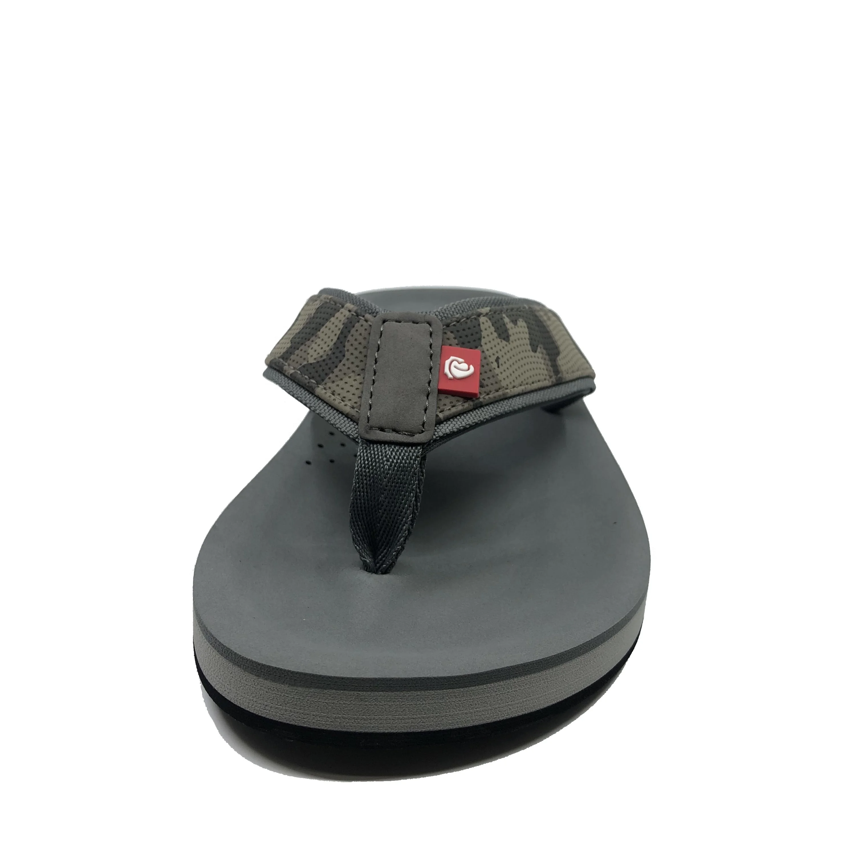 Military Color Breathable Upper Design Men Beach Slipper Flip Flops