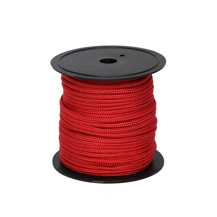5mm X 100m braided polyester rope with core dacron djembe Rope