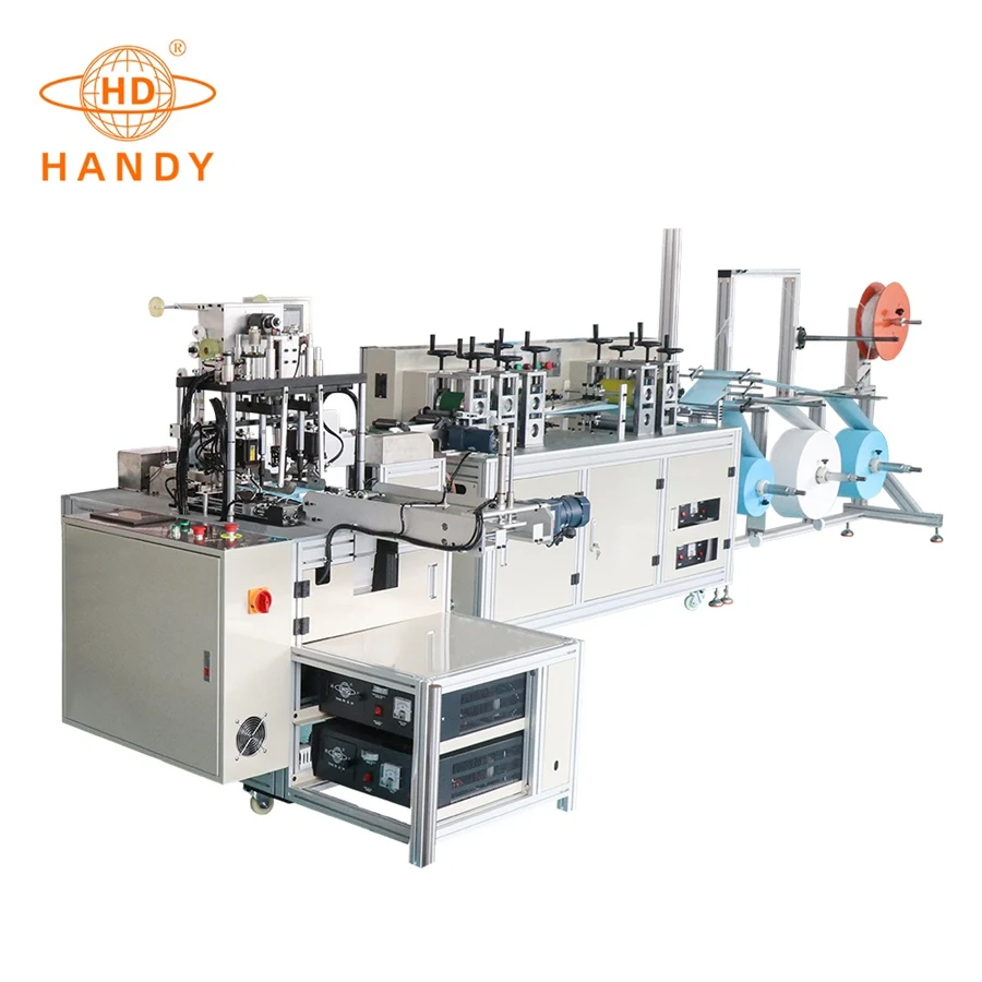 Полностью автоматическая 3 слоя нетканого материала по производству мадицинских масок медицинская маска делая машину