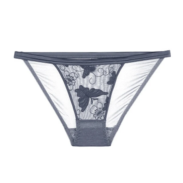 New arrival translucent sissy hot spicy ladies sexy panties see through charming lace underwear for women