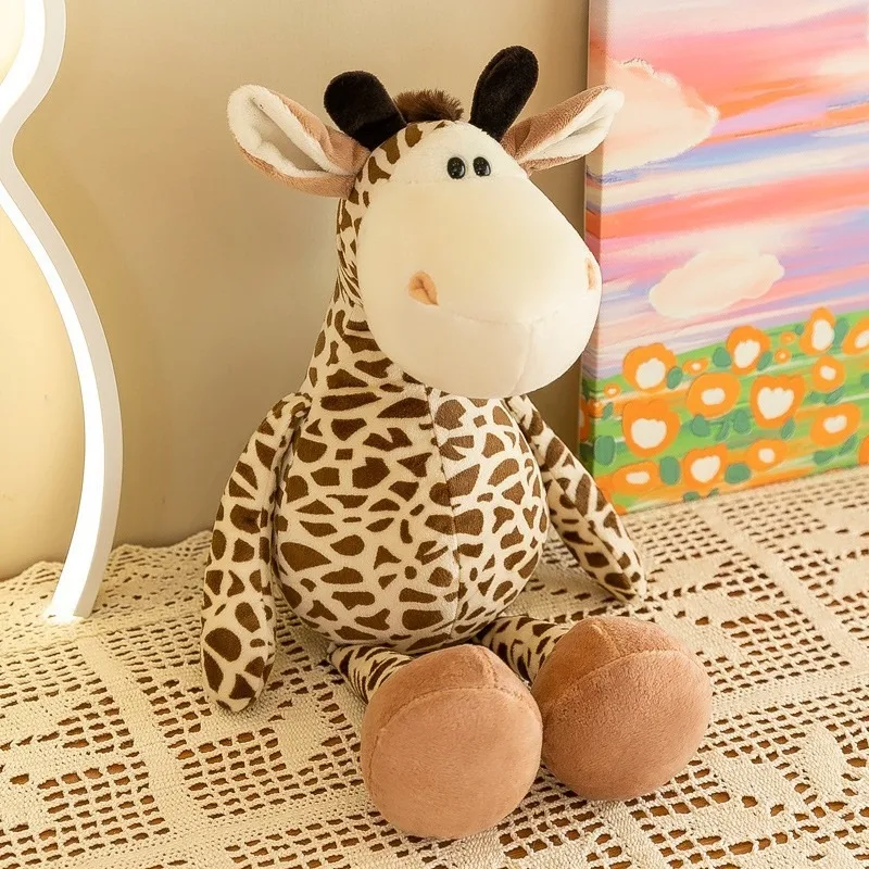 custom small cute zoo animals plush toys stuffed soft wild animals for crane machines