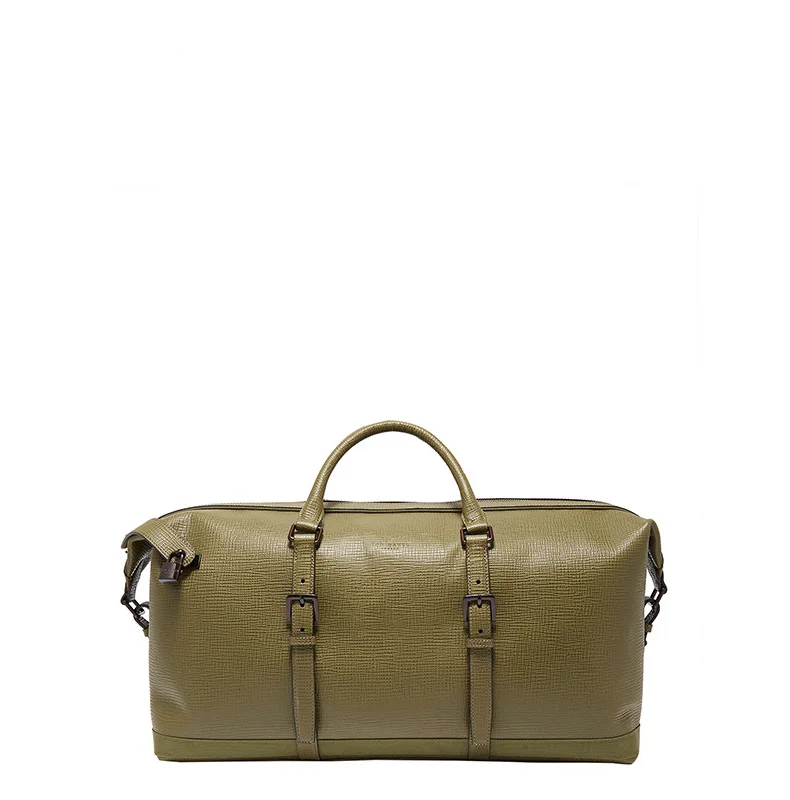 wholesale waterproof travel duffle bags with shoe compartment fashion weekender overnight bag with leather handle