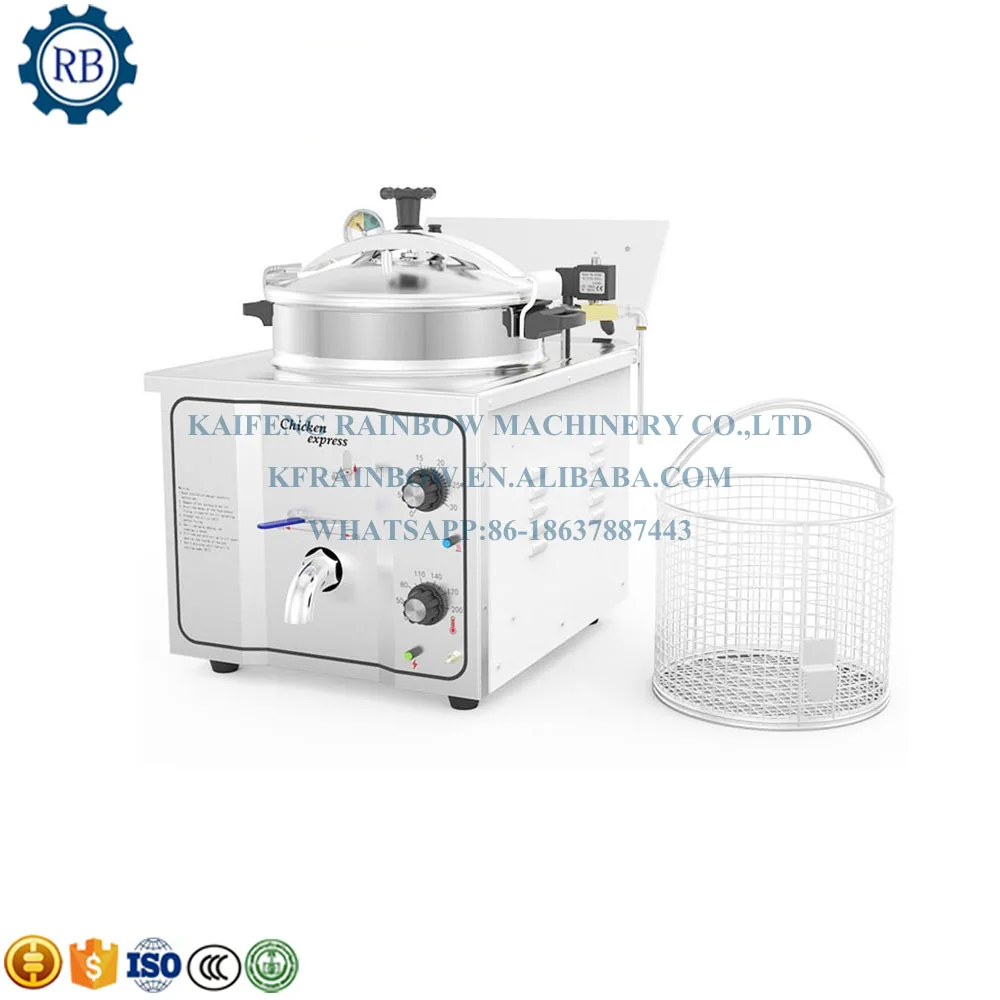 Broasted Chicken Frying Machine Commercial Fry Chicken Deep Fryer
