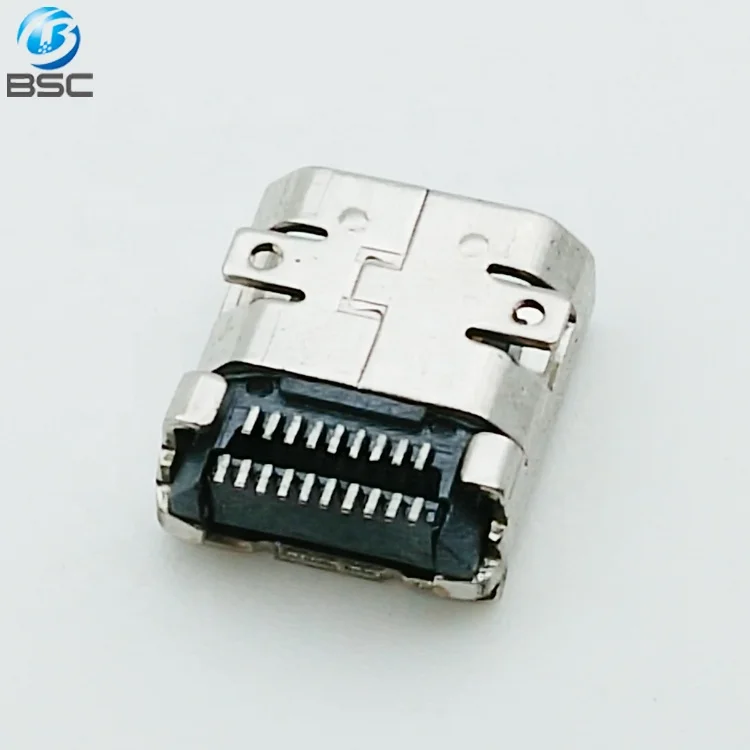 Receptacle 19P SMT Type D Micro HD-MI High Definition Multimedia Interface Female Connector for PCB