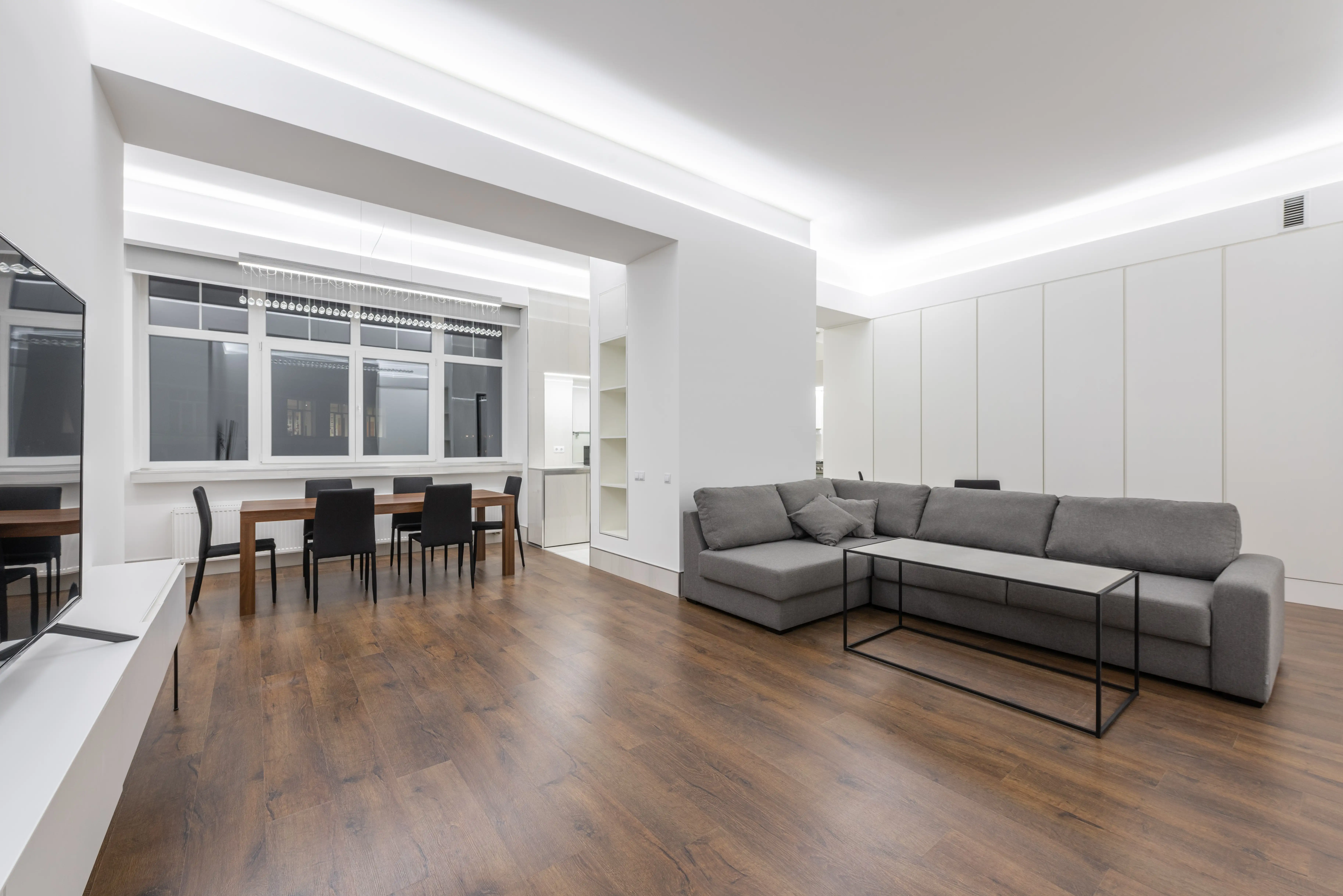 BRIGHT Fancy White Strip lights dmx Monochrome light tracking 2835 Pixel Digital Office LED Strip light