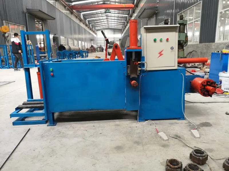 
electric wire stripper scrap motor cutting machine stator recycling 