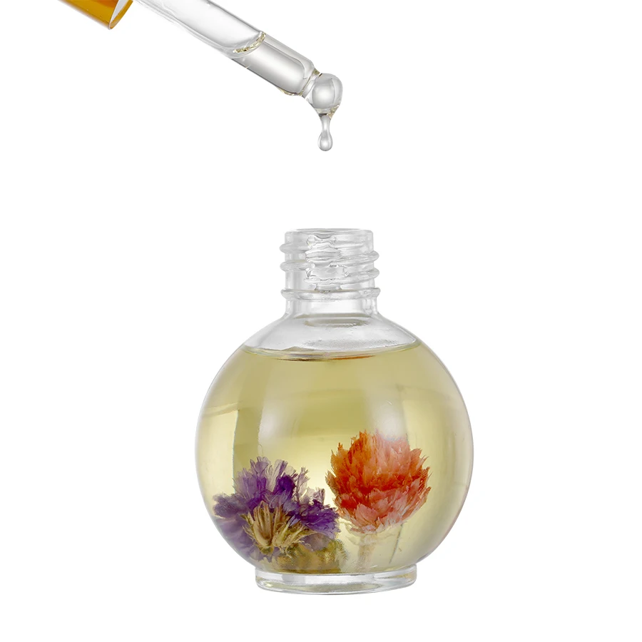 
30ml Dried Flowers Softener Nutritional Cuticle Oil Treatment Nutritious Gel Polish Cuticle Nail Art Tool Nail Care Oil 