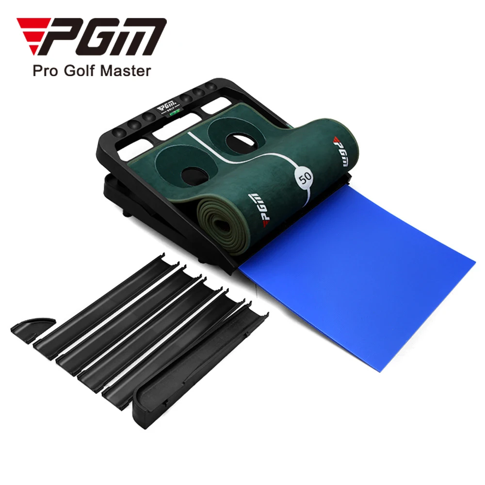PGM Wholesale Adjustable Hole And Slope Track Nap Golf Putting Mat