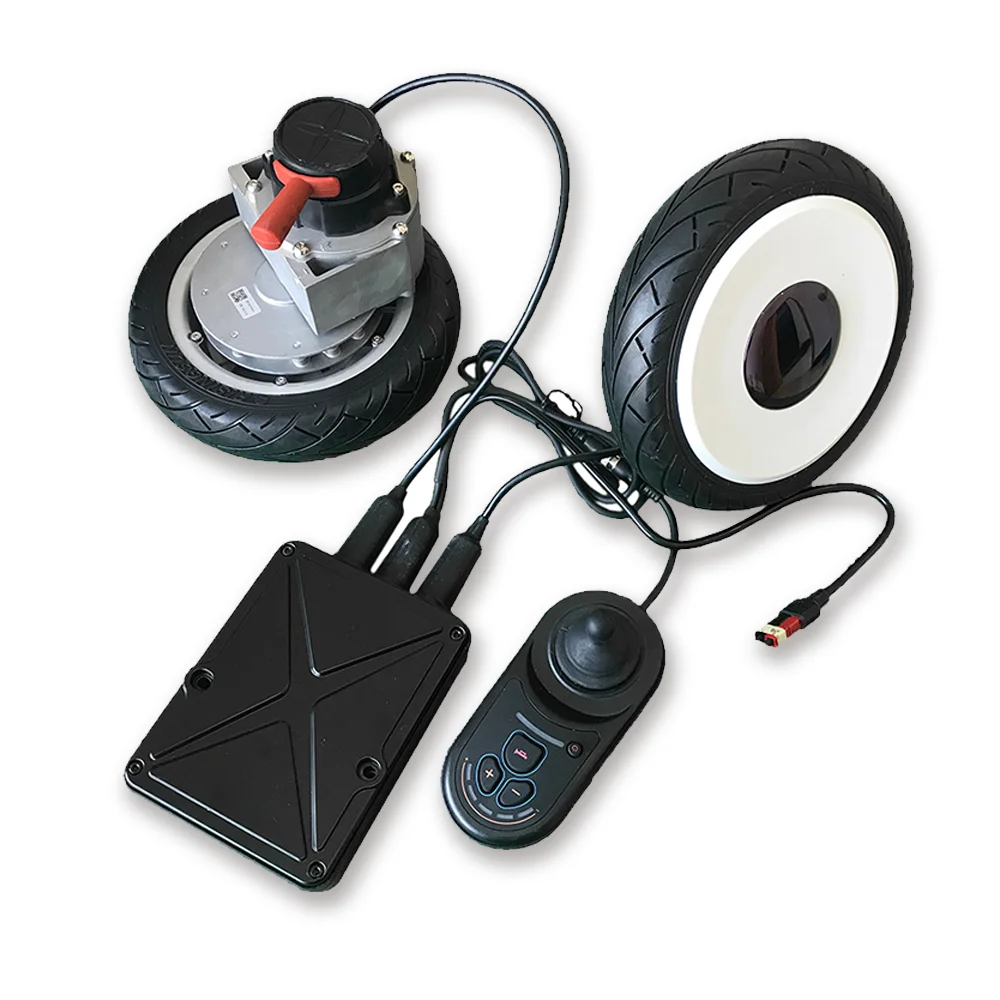 24v 500w 8 inch 10 inch 12 inch waterproof delivery robot motor agv motor powerful bldc motor for guided robot & delivery robot