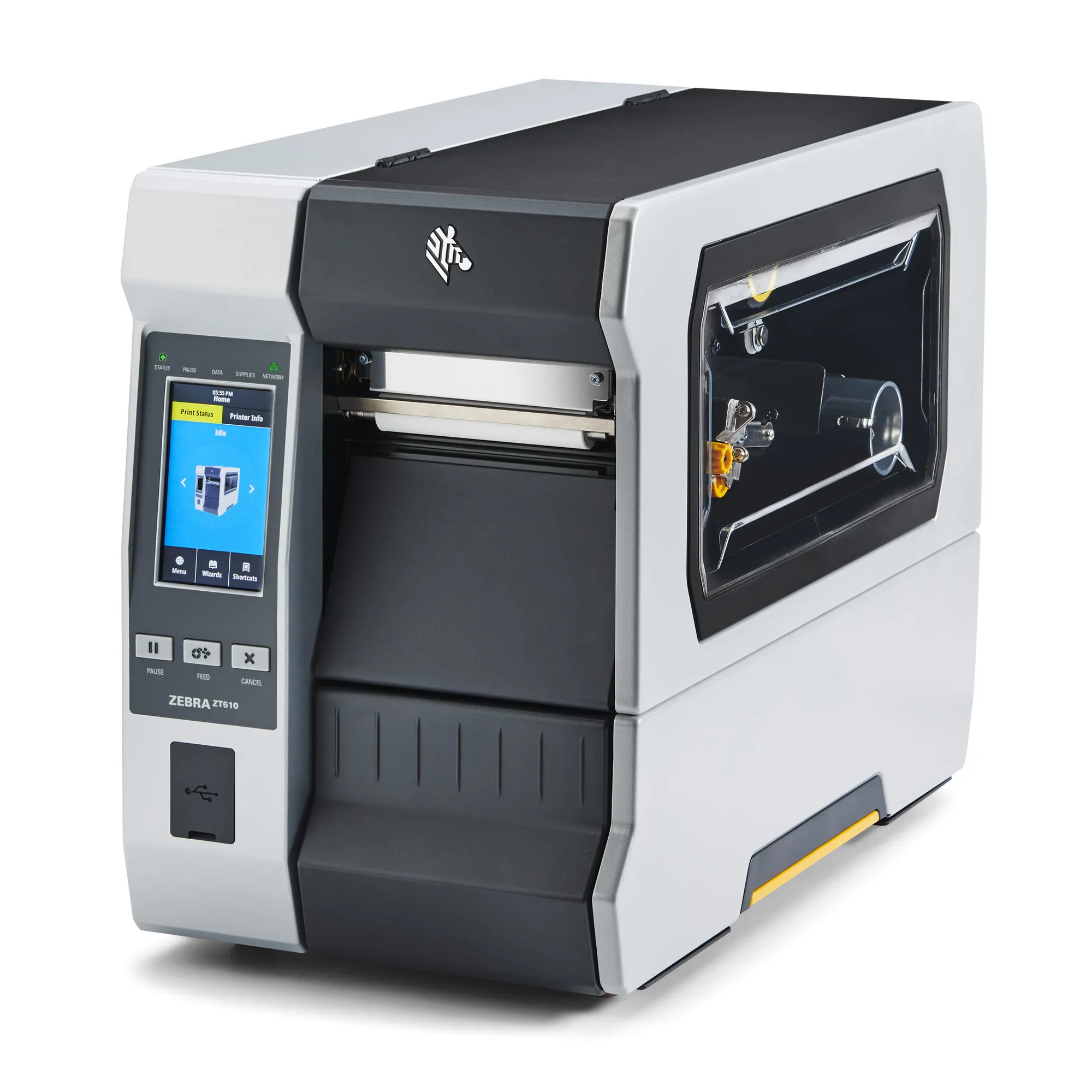 Zebra ZT610 300dpi Industrial Printer replace 110xi4 high performance industrial barcode printer