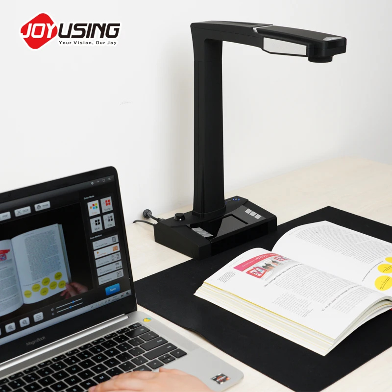 Joyusing V160 pro  Best-selling Book Scanner Portable Document Scanner Laser Assiated Flatten