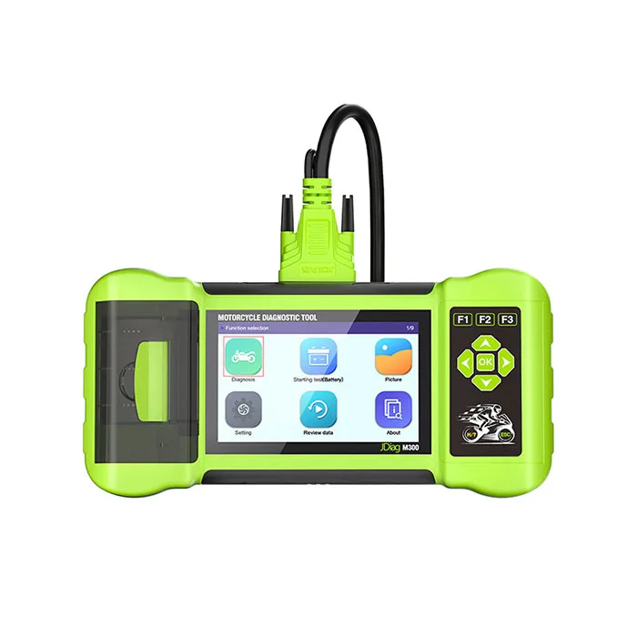 JDiag M300 Motorcycle Diagnostic OBD2 Scanner Moto Diagnose Tool Clear Fault Code ABS Engine For BMW Ducati Harley Honda Yamaha