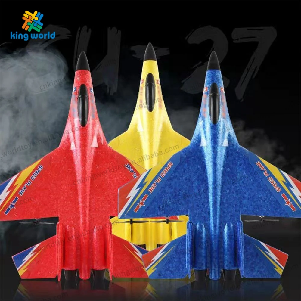 EN71 Hot EPP Su 27 Rc Airplane Aircraft Model Fighter Fixed-Wing Glider Rc Foam Plane Anti-fall Unbreakable Fighter Jet Rc Plane