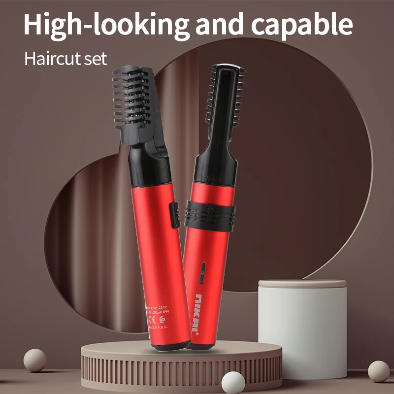 NIKAI NK2312 Multifunctional cordless 7 in 1 body nose hair cut machine electric hair clipper trimmer grooming kit
