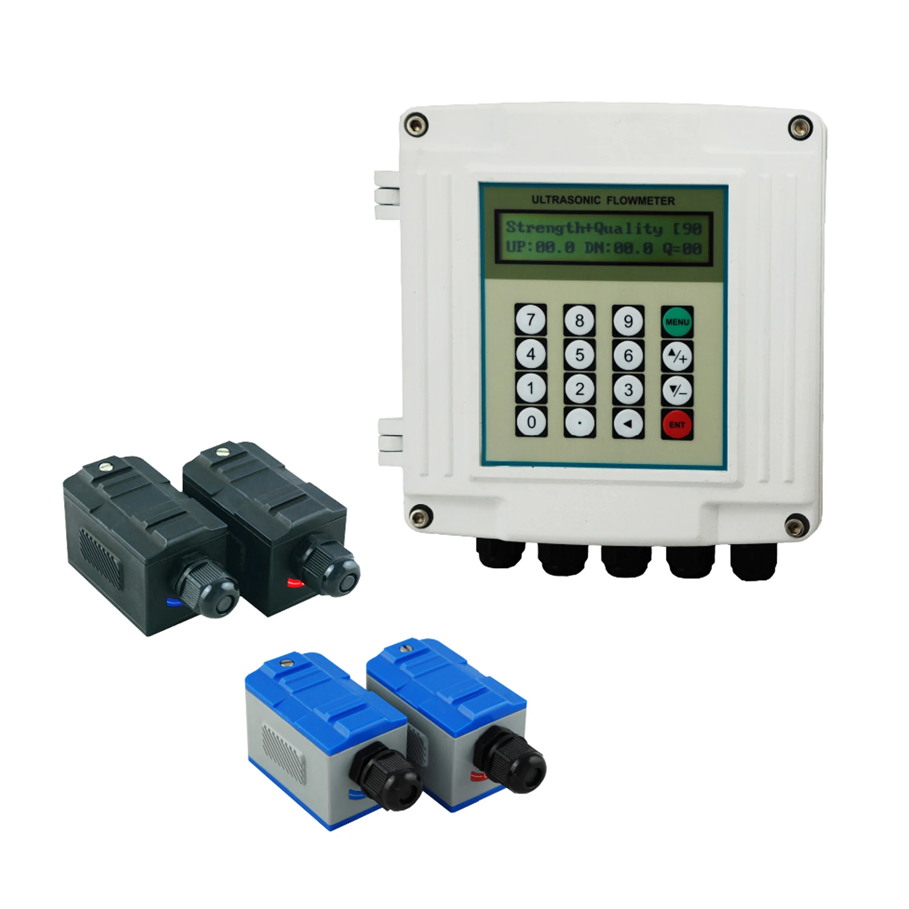 Ультразвуковой расходомер настенный прибор для измерения расхода воды с интерфейсом