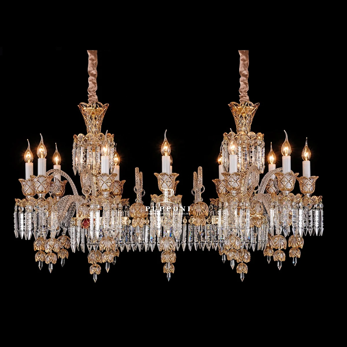 Популярное современное искусство уникальная люстра Свадебная хрустальная Потолочная Роскошная Подвесная лампа