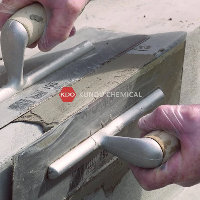 Hydroxypropyl methyl cellulose KDOCEL 100M used for flexible gel adhesive mortar in the C2TE class used for gluing ceramic tiles