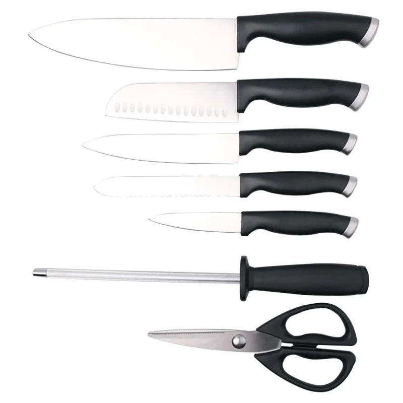Professional Manufacturer Profesional Stainless Set Knives Set With Block Knife
