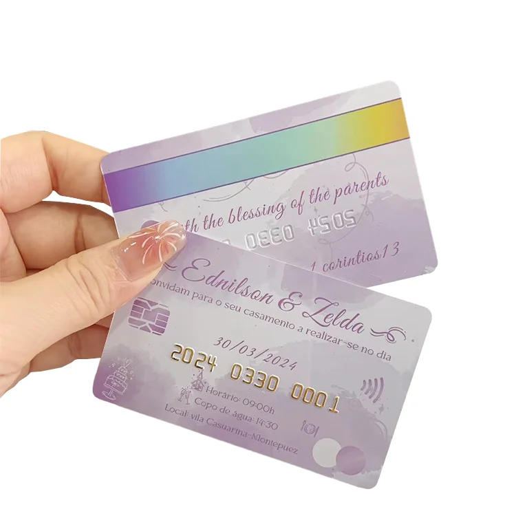 Personalised Custom Printing Luxury Holographic Membership Business Card On Plastic