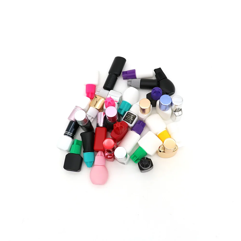 Small Tube Eyelashes Glue 2 Ml Plastic Tube Transparent Eyelash Glue Make Up Items Full Strip False Eyelashes Adhesive