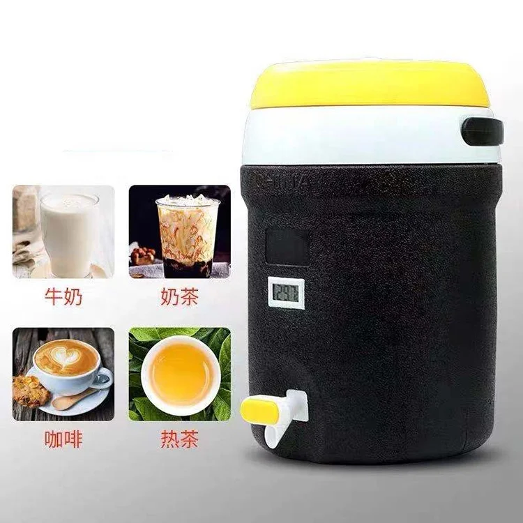 New Double Wall Flask 10 Liters Cold Heat Insulation Barrel Tea Thermos Bucket for Sale