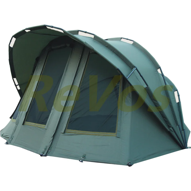 ReVos Классическая коляска для ловли карпа, рыболовная палатка с большим окошком, хорошая стабильность