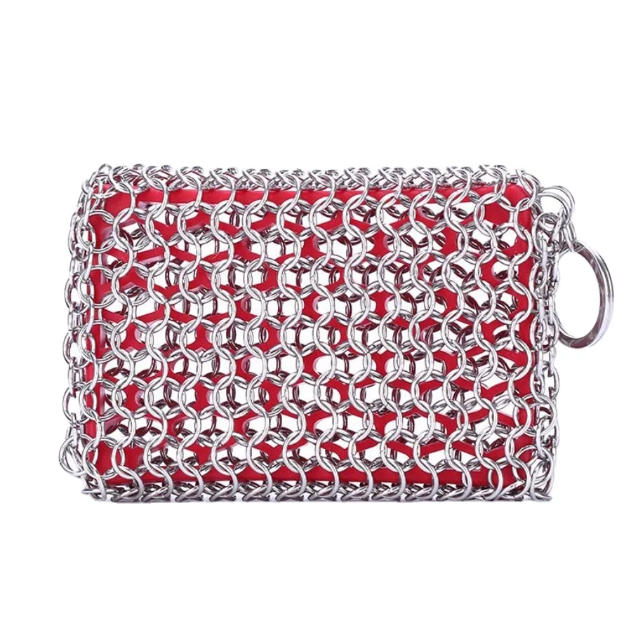 Силиконовая щетка для посуды из нержавеющей стали