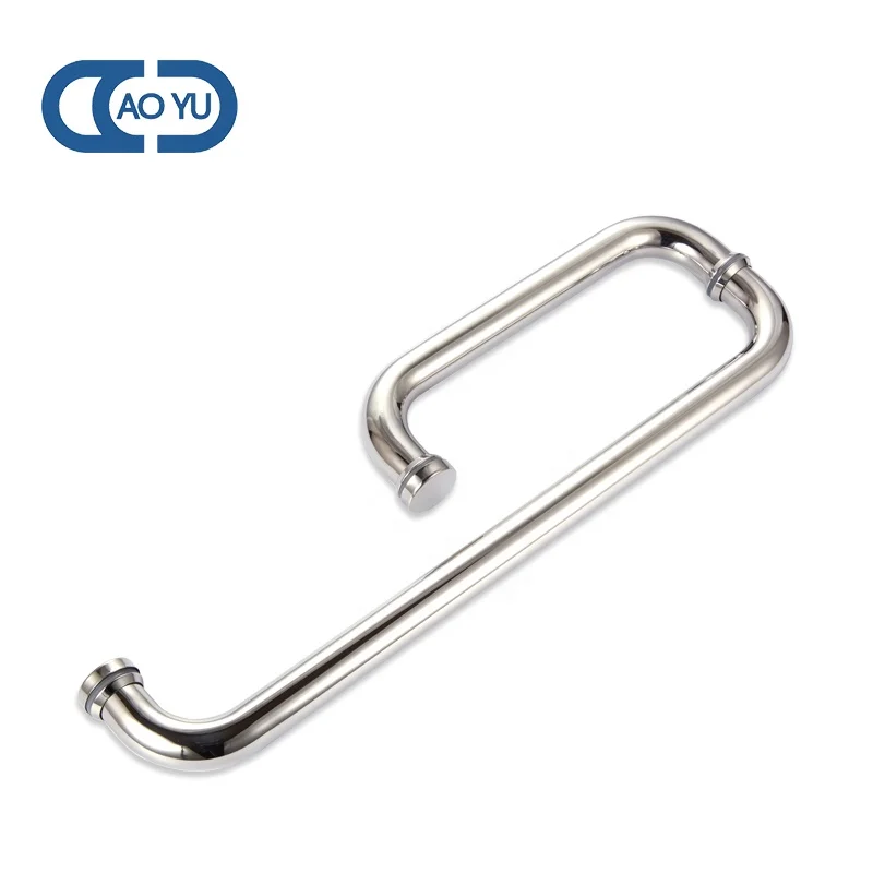 High quality shower room glass door handle  frameless glass shower handle