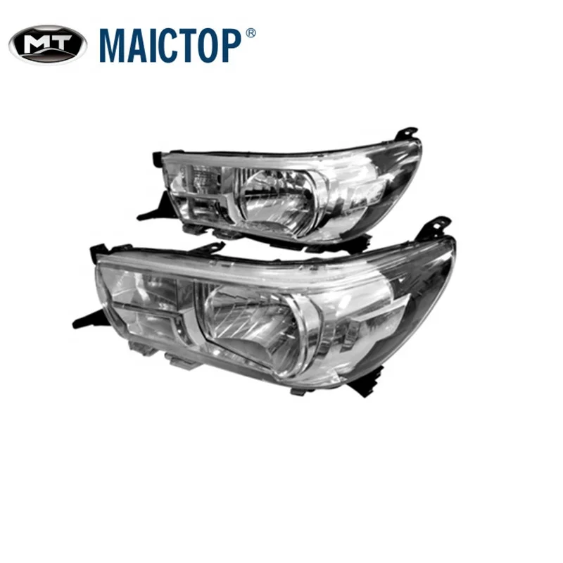  Автомобильные аксессуары MAICTOP передняя фара для hilux revo/rocco 2015-2020 светодиодная лампа хорошего качества новая