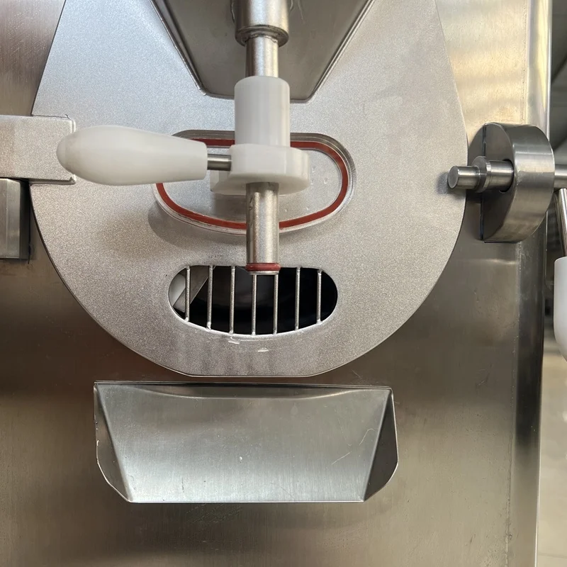 Italian small desk top logo printed frozen yogurt gelato table-top quick batch freezing freezer gelato