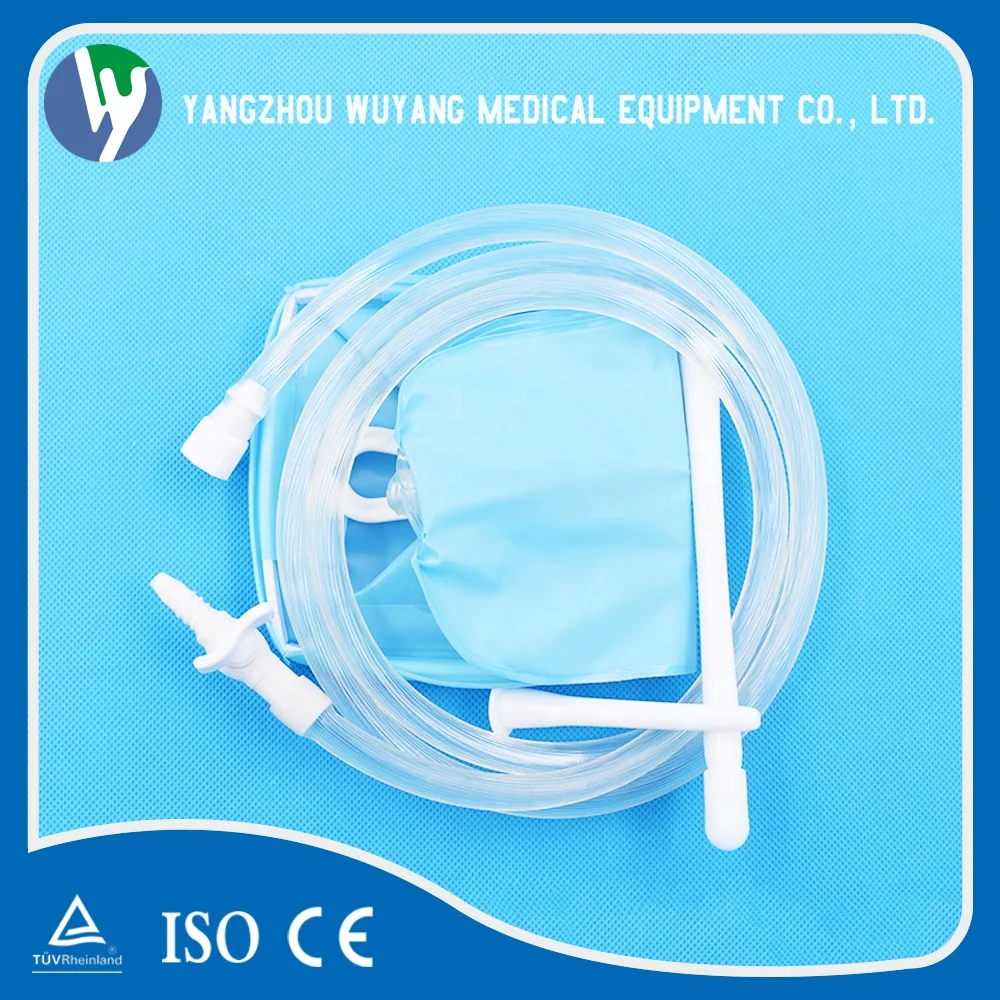 Hot sale Reusable Intestinal Douche/Enema Bag/Medi Grade Home Enema Bag Colonic Irrigation Kit disposable Detox Douche