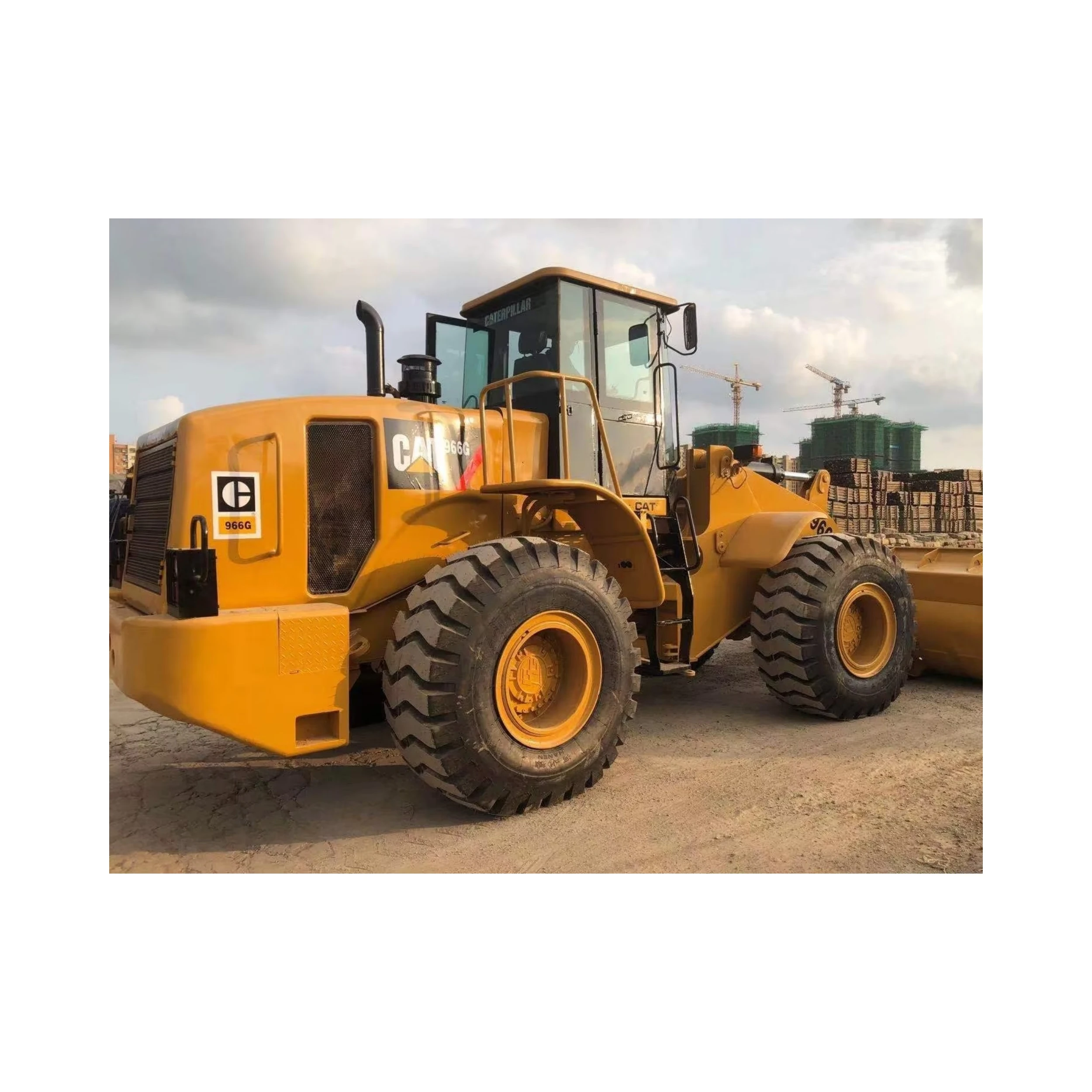 Caterpillar quality CAT966G с оригинальными деталями Подержанные погрузчики CAT 966G для больших колесных погрузчиков