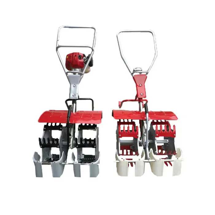 hot sale mini rice paddy power tiller weeder latest agriculture
