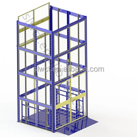 cargo goods elevator lift indoor outdoor use lift tables for lifting