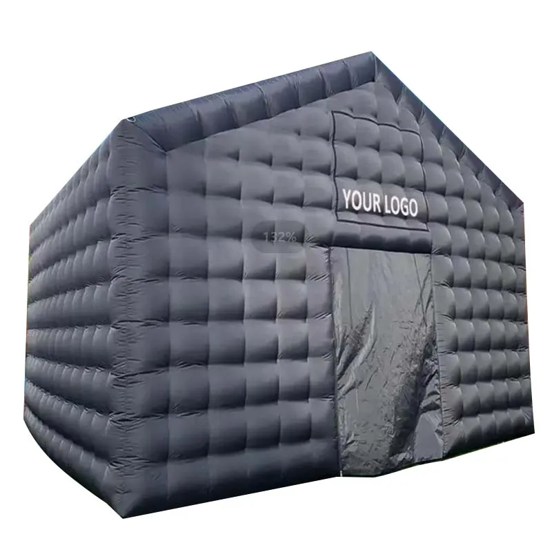 28x18Ft Large White Inflatable Party Tent with LED Light for Adults Outdoor Events from Inflatables Factory